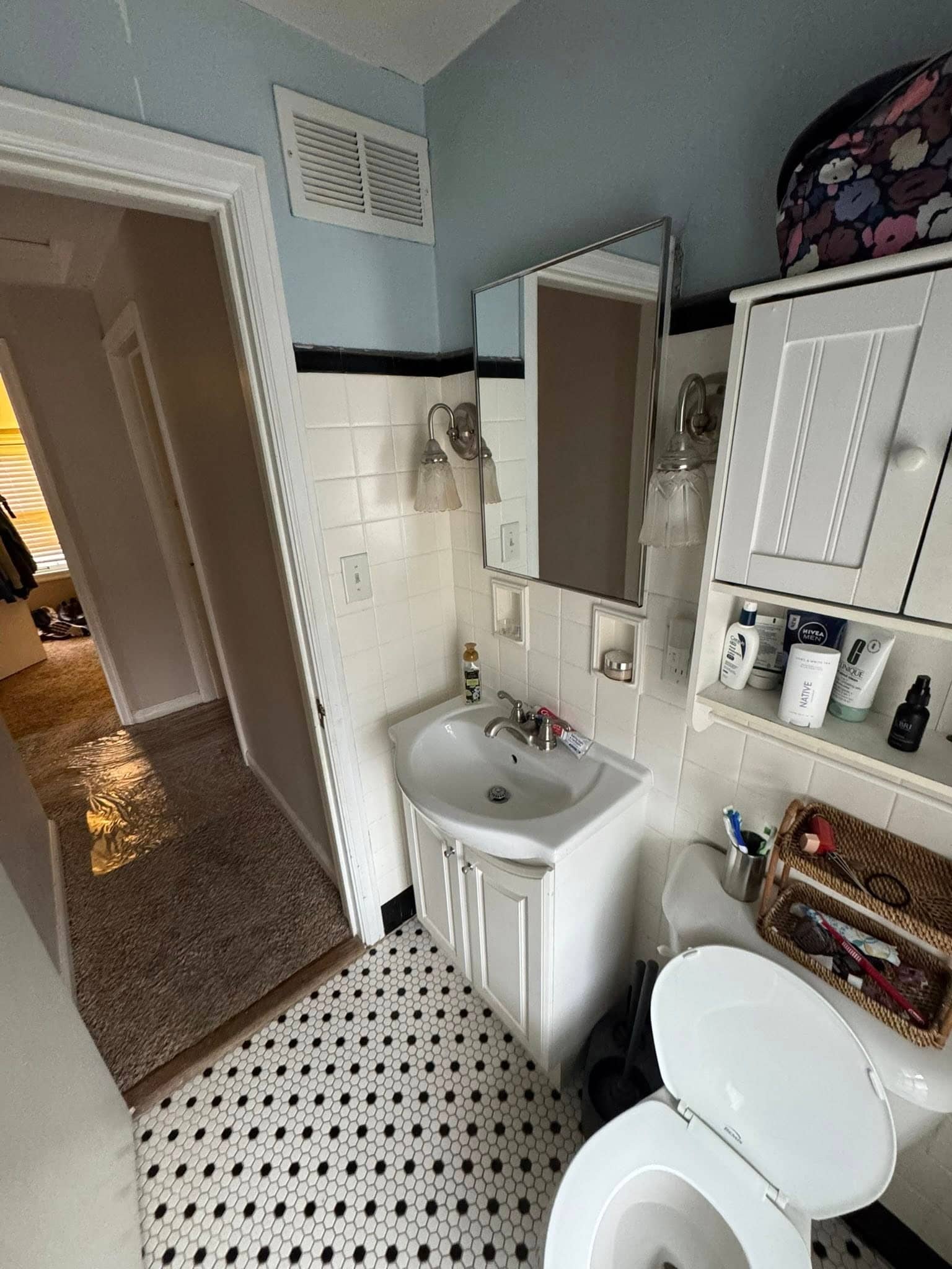 before bathroom renovation