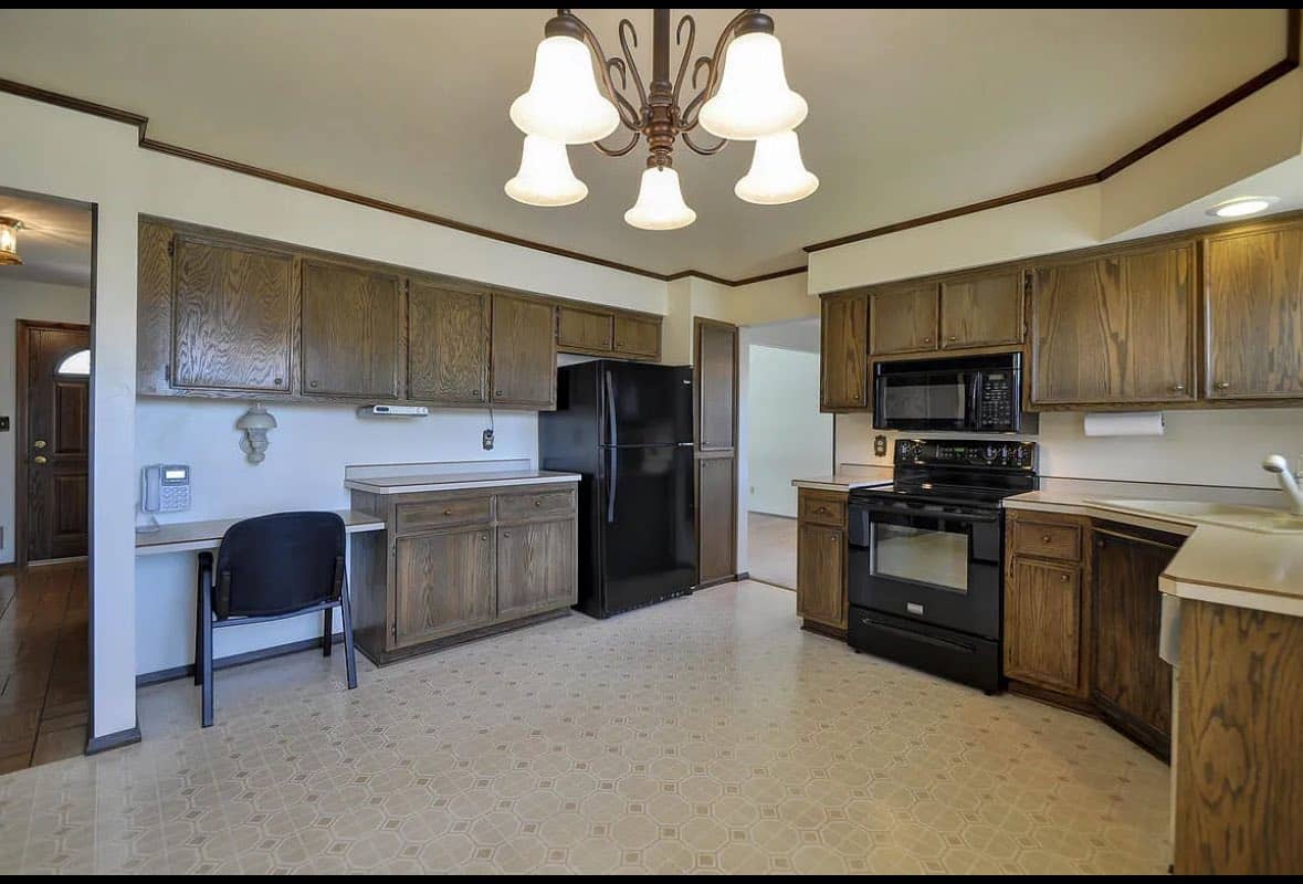 before kitchen renovation